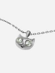 RAFTAF Cat Necklace - Silver - KOLYE
