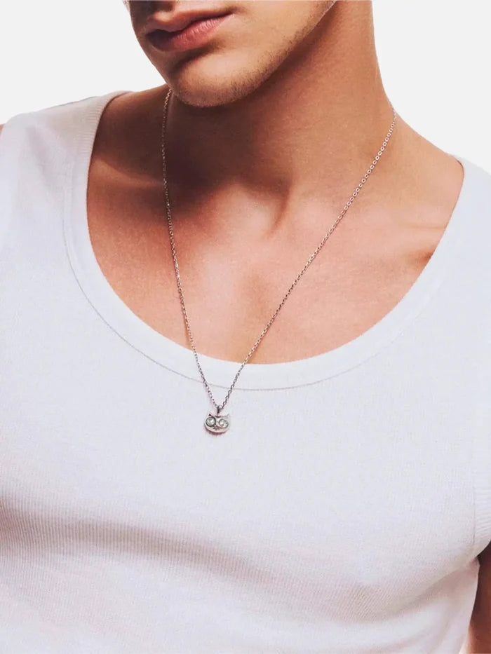 RAFTAF Cat Necklace - Silver - KOLYE