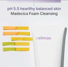 Celimax Derma Nature Relief Madecica pH Balancing Foam Cleansing