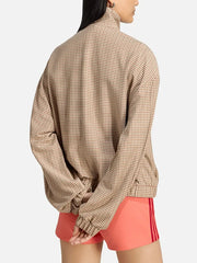 ADIDAS ORIGINALS Checks Track Top – Crystal Linen, arka görünüm