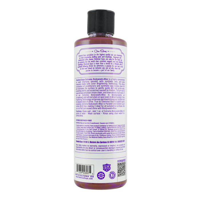 Chemical Guys Extreme Body Wash Plus Wax - Detailing Connect