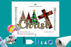 Christ Christmas Trees Diamond Painting