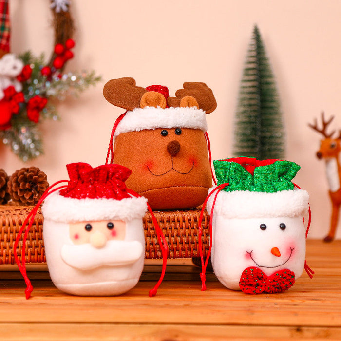 Santa Claus+Snowman+Deer