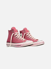 CONVERSE Chuck 70 Hi "Red" – Red, kanvas üst, önden görünüm