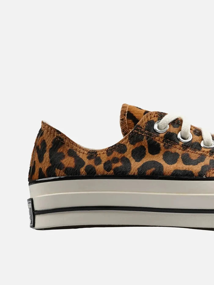 CONVERSE Chuck 70 OX "Leopard Pony Hair" – leopard pony hair, yan görünüm