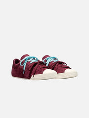 CONVERSE Chuck Taylor Lo "Burgundy" – burgundy, önden görünüm