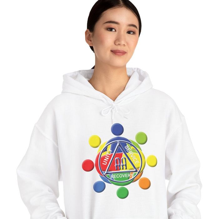 Circle Of Love AA dtg Hoodie