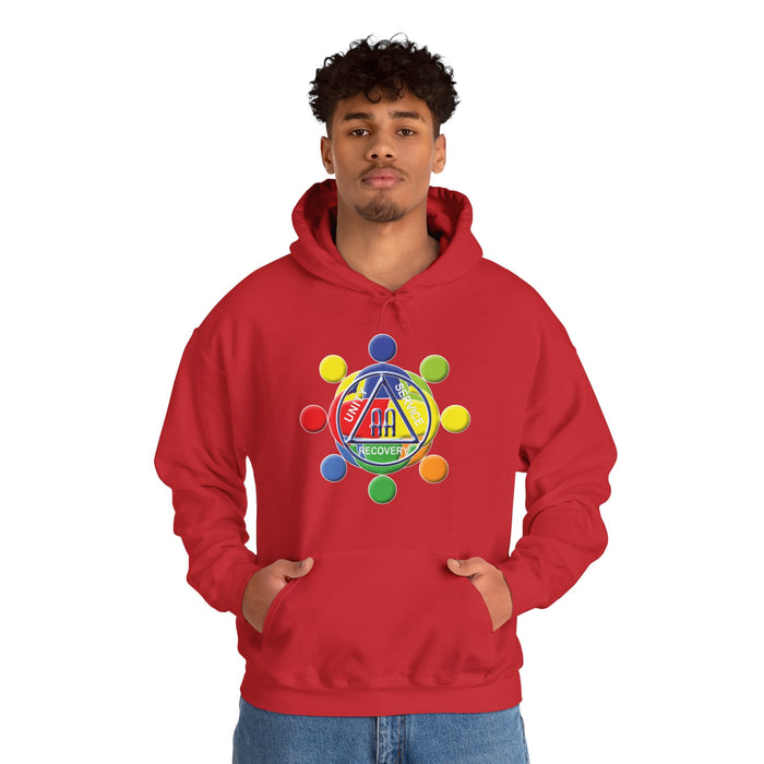 Circle Of Love AA dtg Hoodie
