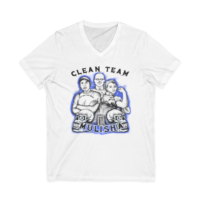 Clean Team Mulisha dtg V-Neck Tee