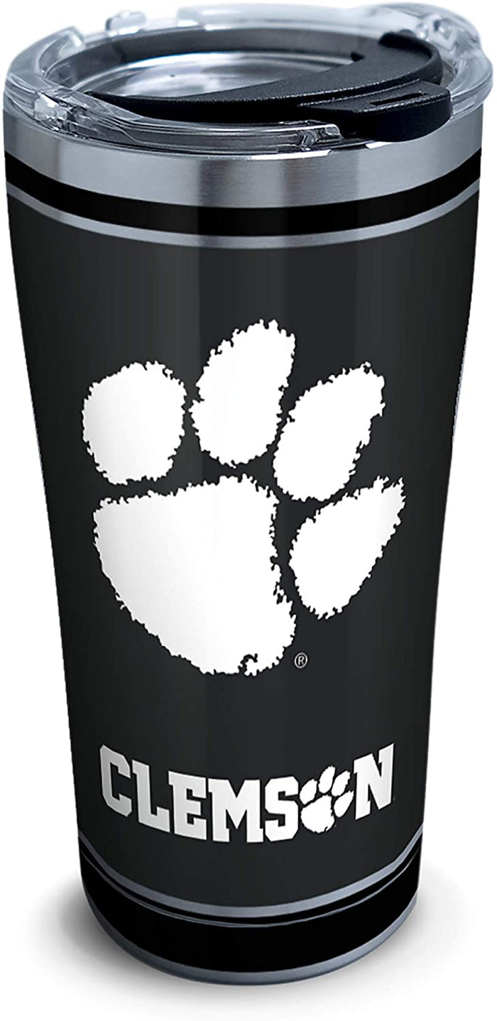 Clemson 20 oz. Blackout Stainless Steel Tumbler