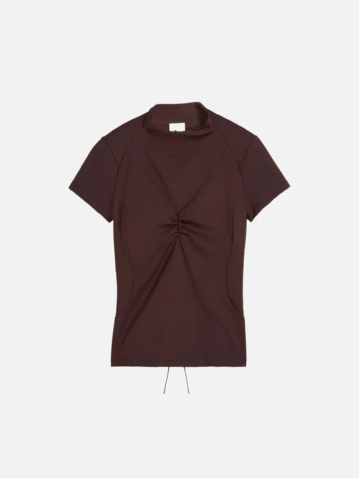 PUMA CLRT Laced Top – Chocolate Fondue, önden görünüm