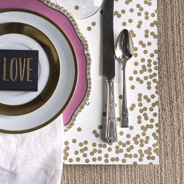 Confetti Placemats - 24 Sheets - The Preppy Bunny