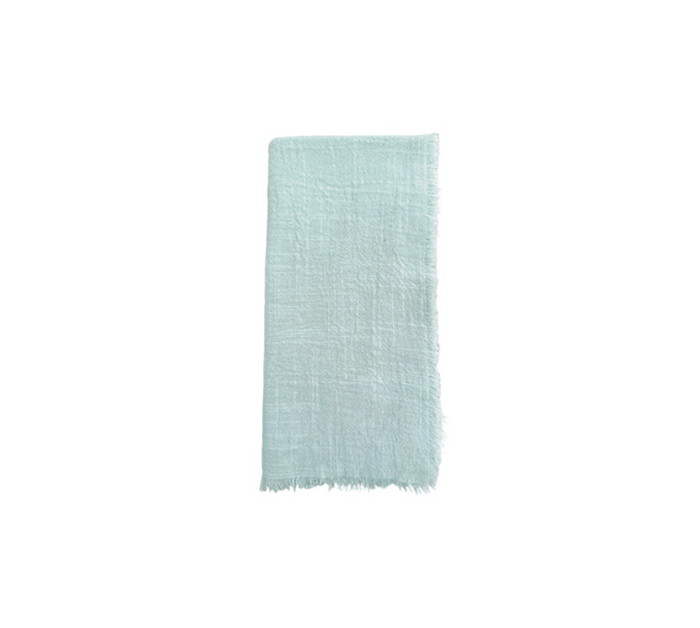Cotton Gauze Fringe Napkins, Set of 4