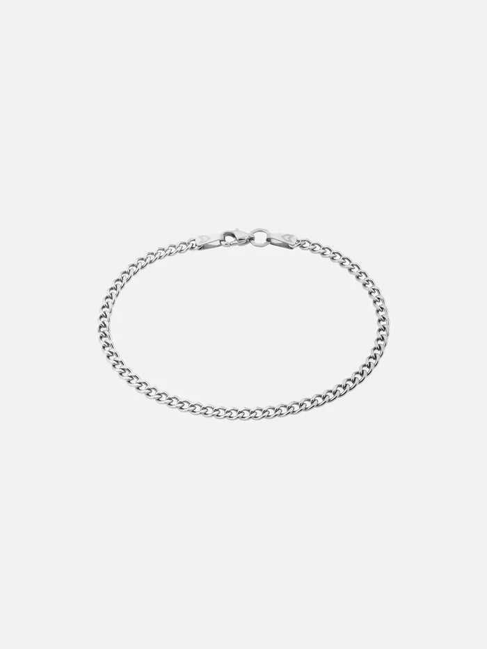 ATOLYEWOLF Curb Bracelet in Silver - Bracelets BİLEKLİK