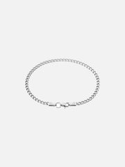 ATOLYEWOLF Curb Bracelet in Silver - Bracelets BİLEKLİK