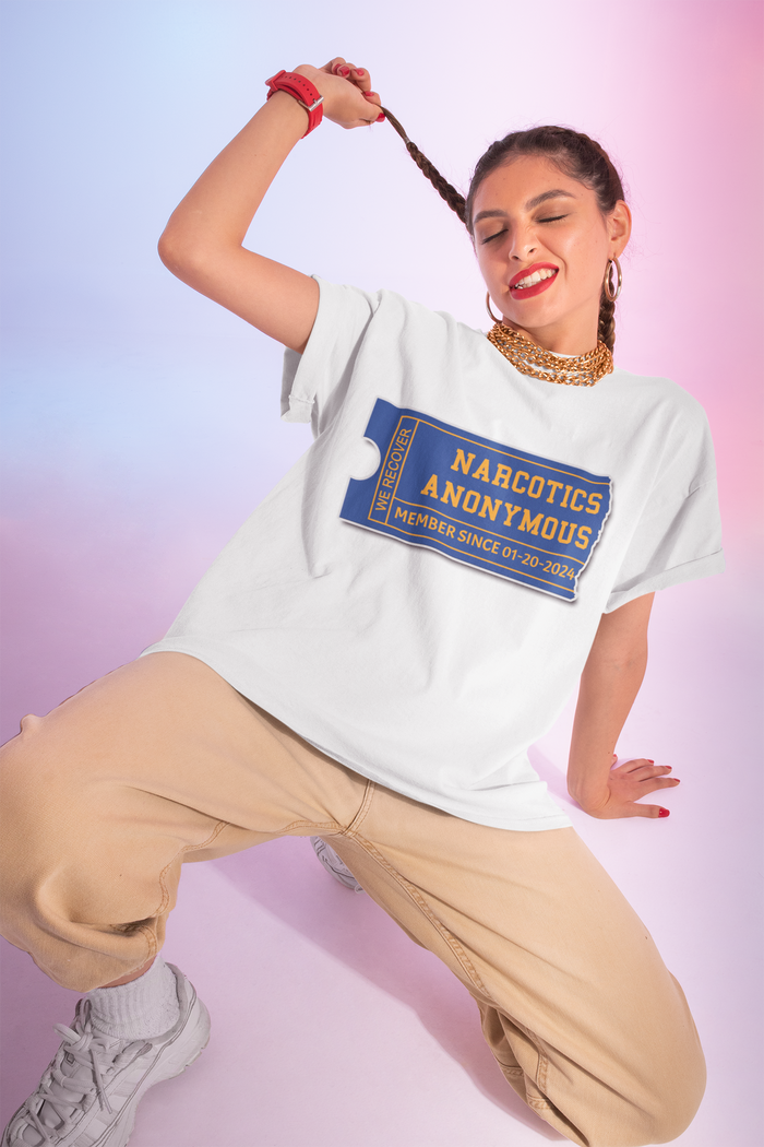 Custom NA Membership Ticket Tee