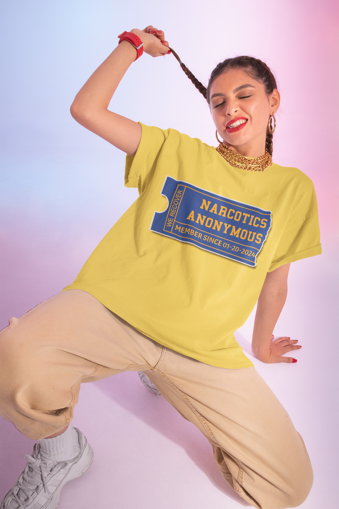 Custom NA Membership Ticket Tee