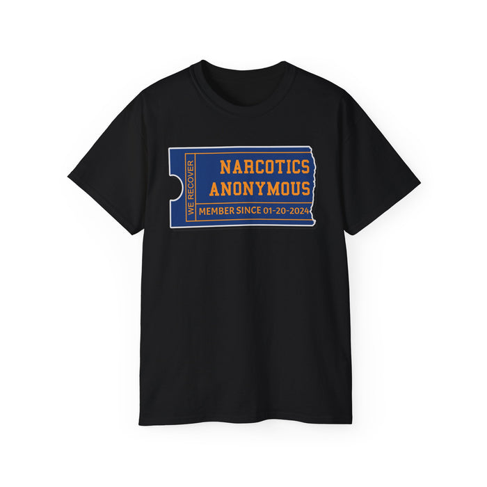 Custom NA Membership Ticket Tee