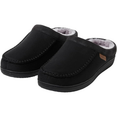 Dearfoams Men's Memory Foam Slipper Black