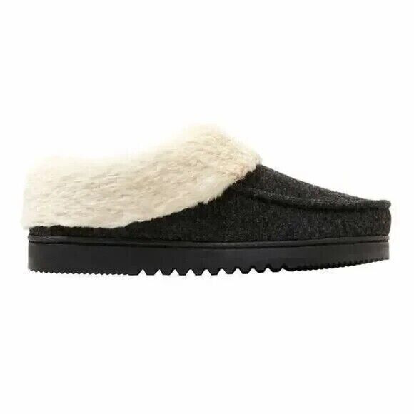 Dearfoams Women’s Memory Foam Insole Indoor/Outdoor Slippers – 1797573