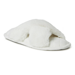Dearfoams Women's Warm Cozy Slippers Muslin 1529293