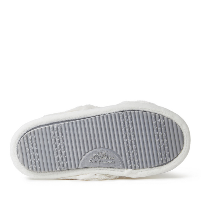 Dearfoams Women's Warm Cozy Slippers Muslin 1529293