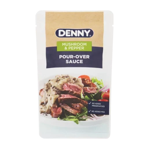 DENNY Mushroom & Pepper Pour Over Sauce 200g