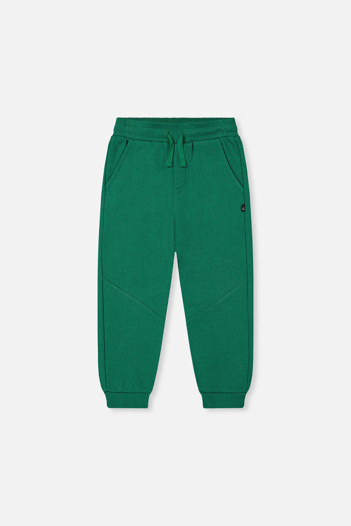 Deux Par Deux Baby Fleece Sweatpants in Fir
