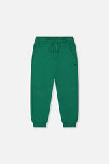 Deux Par Deux Baby Fleece Sweatpants in Fir