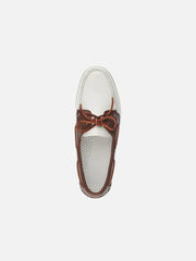 SEBAGO Docksıdes Portland - White/Brown - Sneakers AYAKKABI