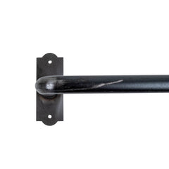 Dome Top Custom Bathroom Hardware - Towel Bar - 24-1/2" Inch - Multiple Finishes Available - Sold Individually