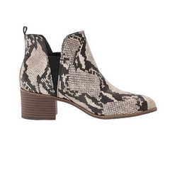 Dr Scholl's Shoes Women's Snake Print Ankle Boot
