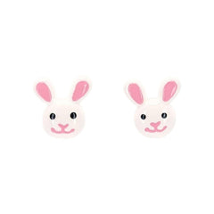Earrings - Bunny Studs by Mariposa Miniatures