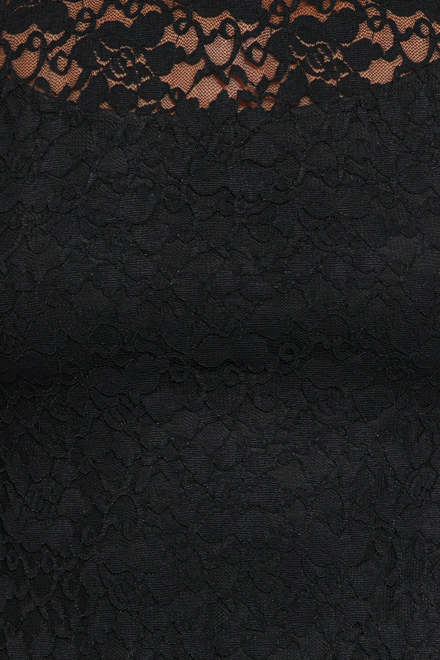 Davina Long Sleeve Midi Dress - Black