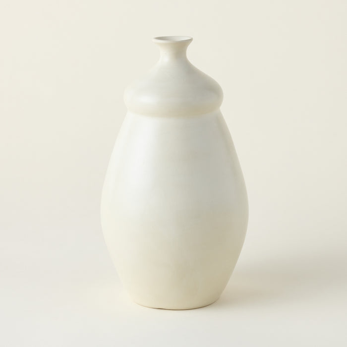 Eggshell Kador Vase