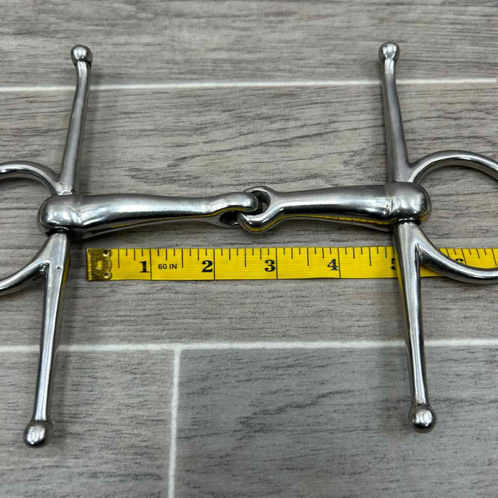 Eldonian Single Joint Full Cheek Bit 4.75"