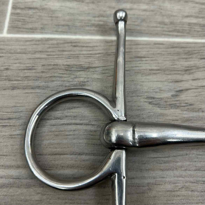 Eldonian Single Joint Full Cheek Bit 4.75"