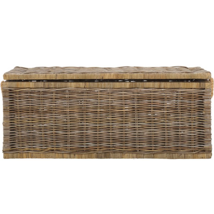 Elyse Rattan Trunk in Natural Unfinished
