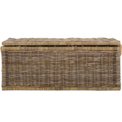 Elyse Rattan Trunk in Natural Unfinished