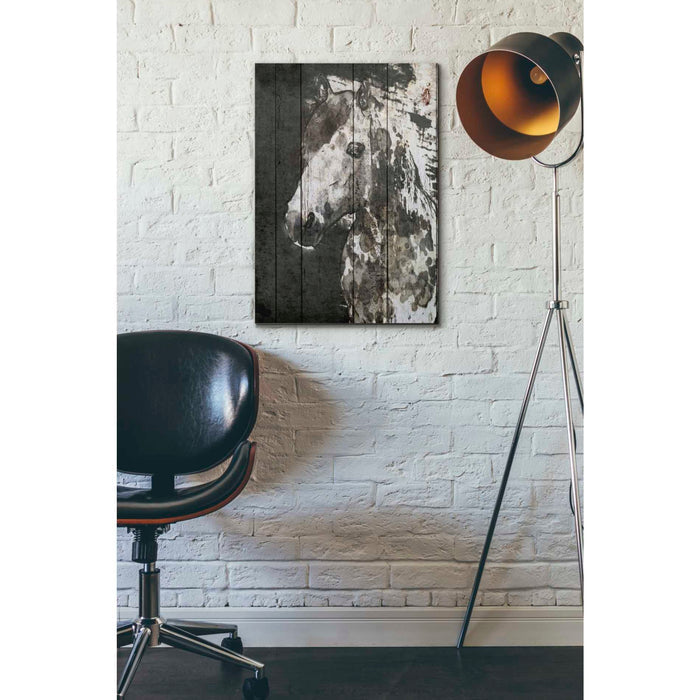 Epic Graffiti 'SPIRIT EYE Horse' by Irena Orlov, Giclee Canvas Wall Art