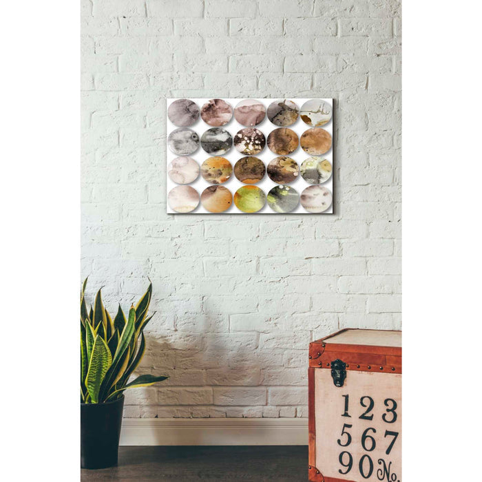 Epic Graffiti 'Watercolor Colorful Circles 3' by Irena Orlov, Giclee Canvas Wall Art