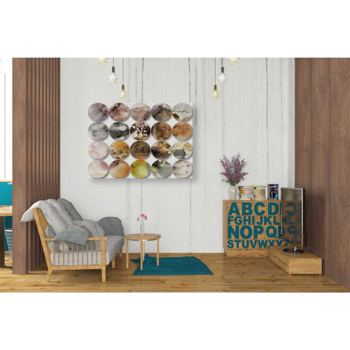 Epic Graffiti 'Watercolor Colorful Circles 3' by Irena Orlov, Giclee Canvas Wall Art