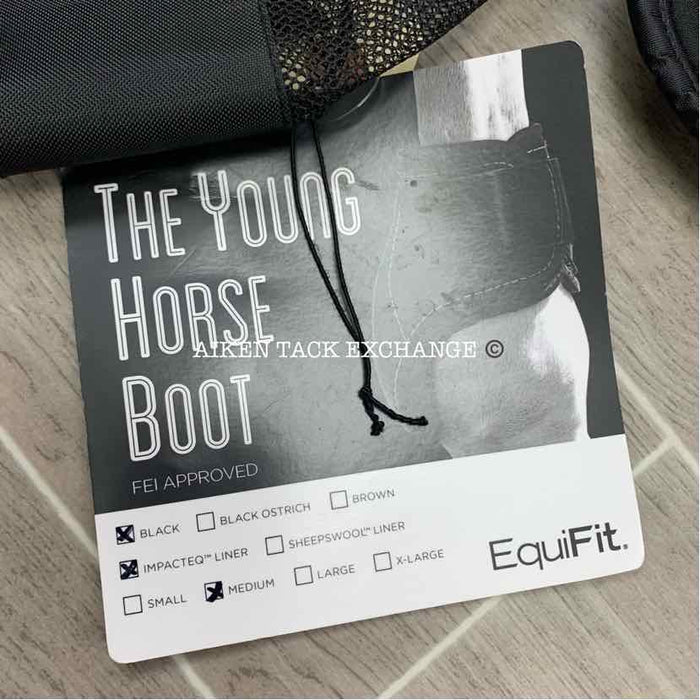 EquiFit Young Horse Boot with ImpacTeq, Hind, Size Medium