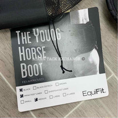 EquiFit Young Horse Boot with ImpacTeq, Hind, Size Medium