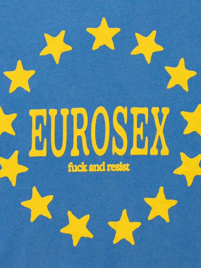 CARNE BOLLENTE Eurosex - Off Blue - Kategorize edilmemiş T-SHIRT