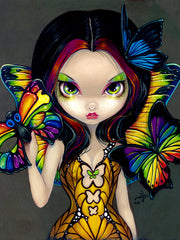 Fairy With A Butterfly Mask