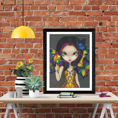 Fairy With A Butterfly Mask