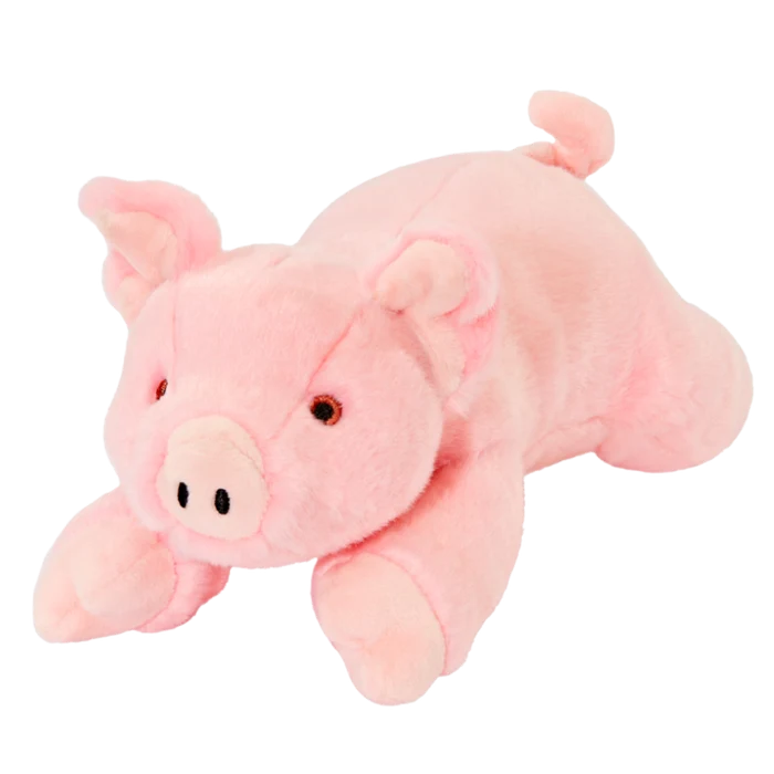Fluff & Tuff Petey Pig- durable, plush dog toy