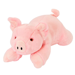 Fluff & Tuff Petey Pig- durable, plush dog toy