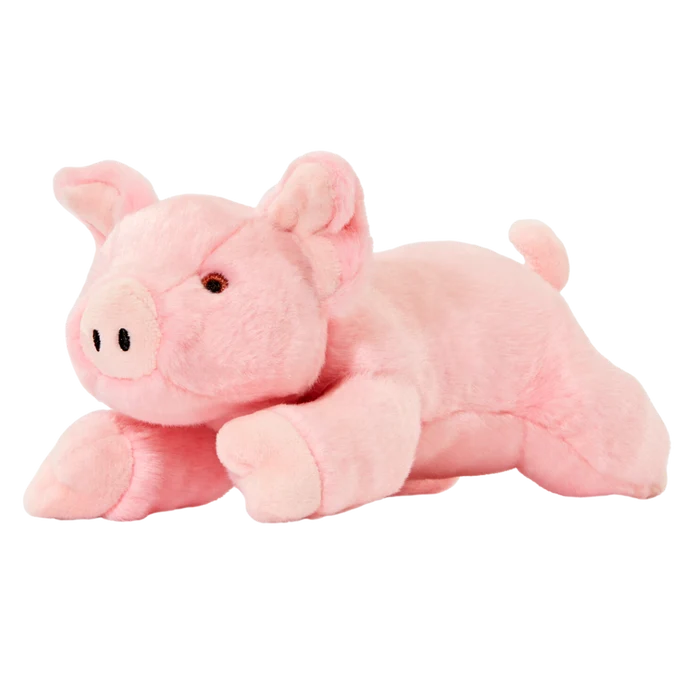 Fluff & Tuff Petey Pig- durable, plush dog toy